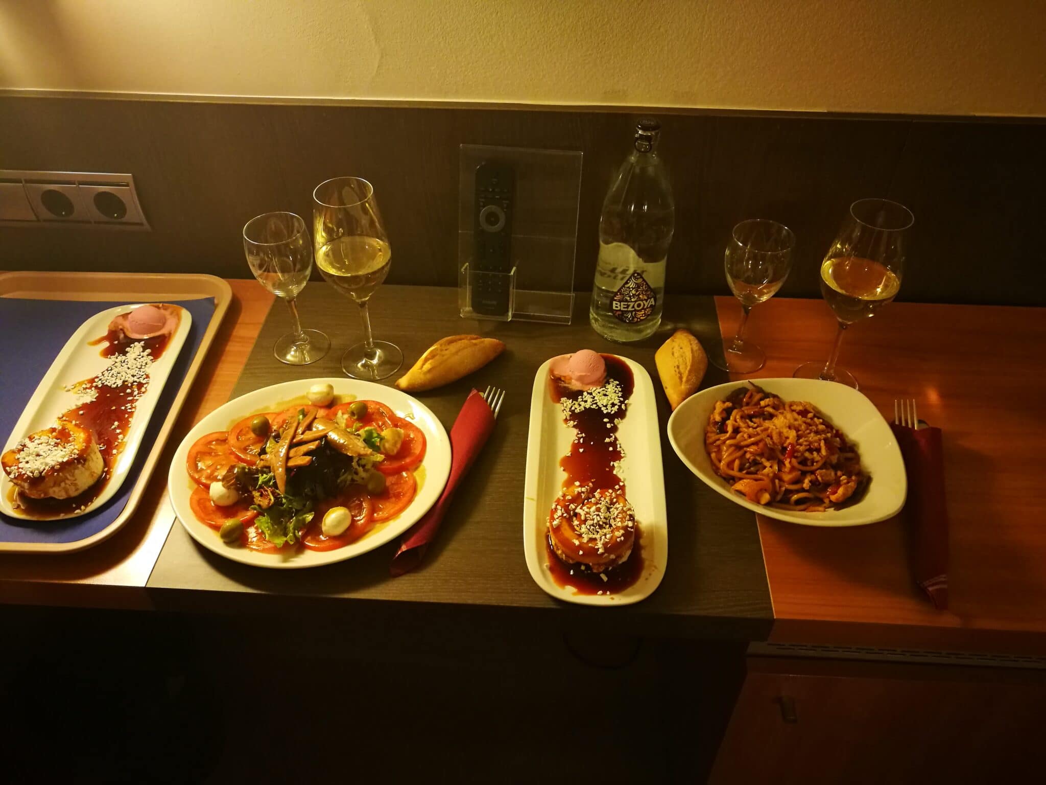 Pilgermenü á la room service