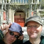 Manu und Stefan in Pamplona