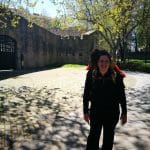 Birgit in Pamplona